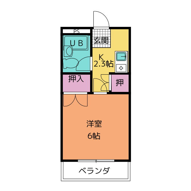 愛知県日進市赤池町箕ノ手 赤池駅 1K マンション 賃貸物件詳細