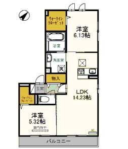兵庫県明石市大久保町大窪 大久保駅 2LDK アパート 賃貸物件詳細