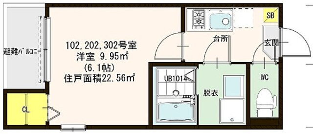 大阪府大阪市住吉区杉本２ 杉本町駅 1K アパート 賃貸物件詳細