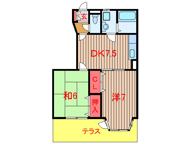 千葉県船橋市金杉５ 滝不動駅 2DK アパート 賃貸物件詳細