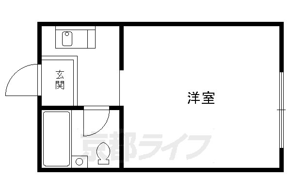 京都府京都市伏見区両替町１３ 丹波橋駅 1K マンション 賃貸物件詳細