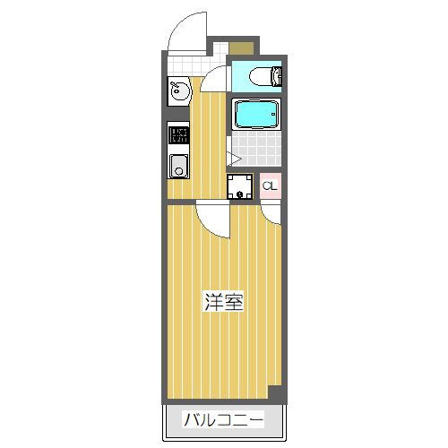 大阪府大阪市生野区鶴橋２ 鶴橋駅 1K マンション 賃貸物件詳細