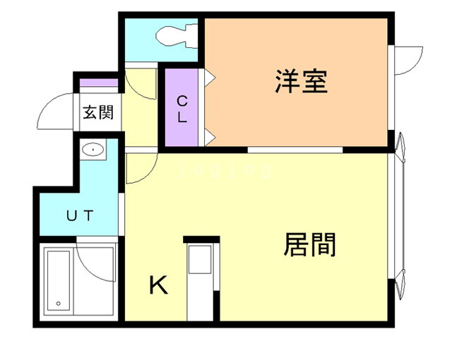 北海道旭川市新富二条２ 1LDK アパート 賃貸物件詳細