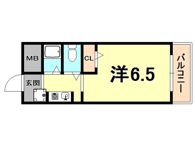 兵庫県西宮市安井町 さくら夙川駅 ワンルーム マンション 賃貸物件詳細