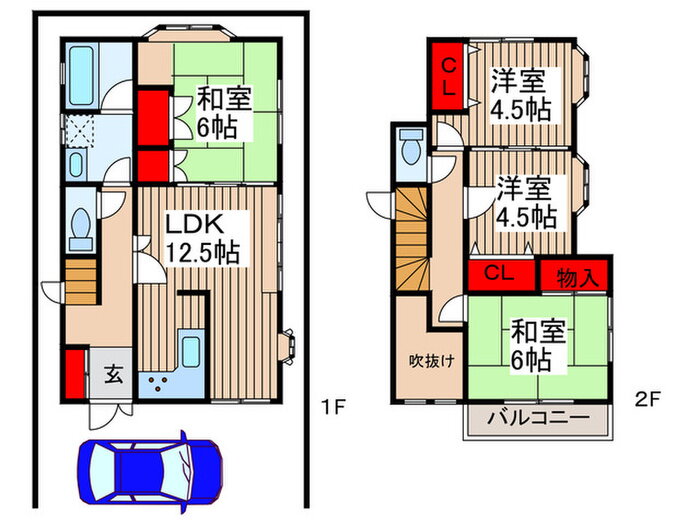 埼玉県鴻巣市鴻巣 鴻巣駅 4LDK 一戸建て 賃貸物件詳細