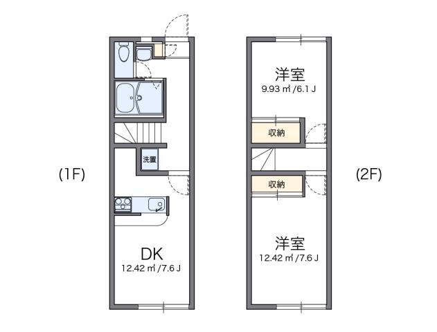 山梨県中央市東花輪 東花輪駅 2DK アパート 賃貸物件詳細