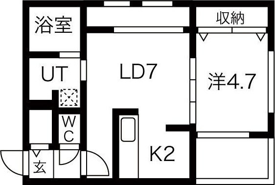 北海道札幌市中央区南七条西９ 東本願寺前駅 1LDK マンション 賃貸物件詳細