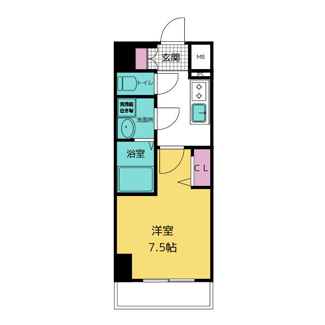 愛知県名古屋市中区新栄１ 新栄町駅 1K マンション 賃貸物件詳細