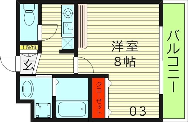 大阪府大阪市旭区赤川２ 城北公園通駅 1K マンション 賃貸物件詳細
