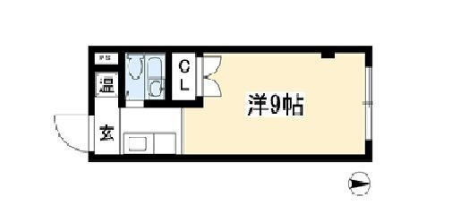 京都府京都市上京区玄蕃町 鞍馬口駅 1K マンション 賃貸物件詳細