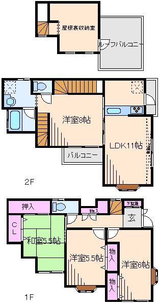 神奈川県横浜市港北区樽町４ 大倉山駅 4LDK 一戸建て 賃貸物件詳細