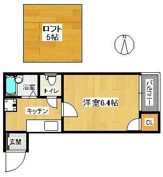 福岡県福岡市西区姪浜駅南３ 姪浜駅 1K アパート 賃貸物件詳細