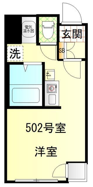 神奈川県横浜市神奈川区台町 横浜駅 ワンルーム マンション 賃貸物件詳細