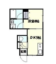 神奈川県川崎市多摩区宿河原２ 宿河原駅 1DK アパート 賃貸物件詳細