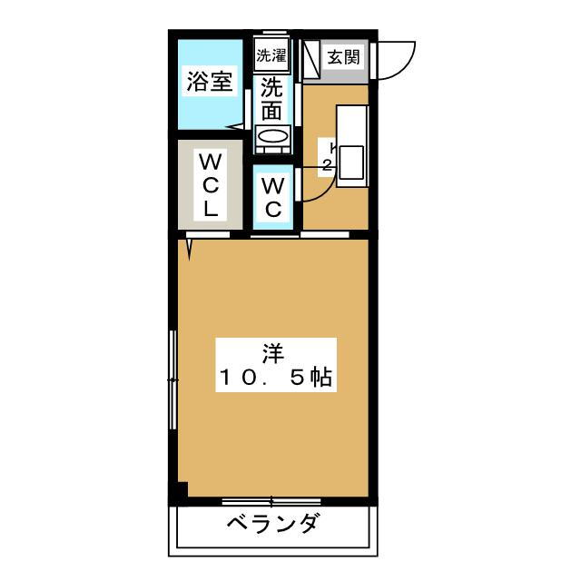 愛知県日進市岩崎町北高上 星ヶ丘駅 1K マンション 賃貸物件詳細