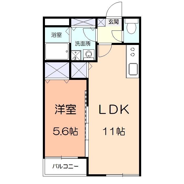 神奈川県川崎市高津区明津 元住吉駅 1LDK アパート 賃貸物件詳細