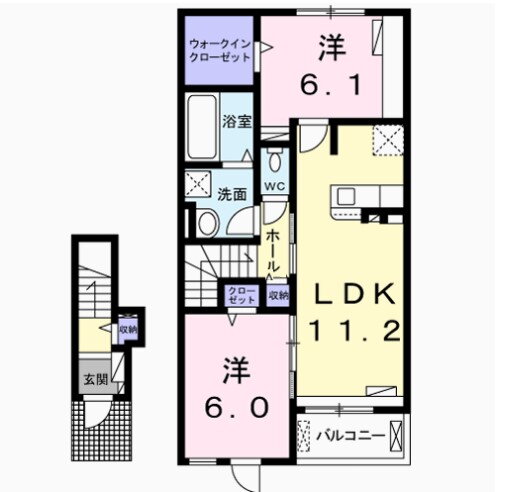 兵庫県姫路市砥堀 砥堀駅 2LDK アパート 賃貸物件詳細