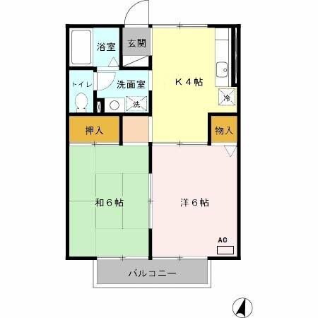 兵庫県神戸市東灘区御影中町６ 御影駅 2K アパート 賃貸物件詳細
