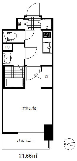 兵庫県神戸市兵庫区鍛冶屋町１ 中央市場前駅 1K マンション 賃貸物件詳細