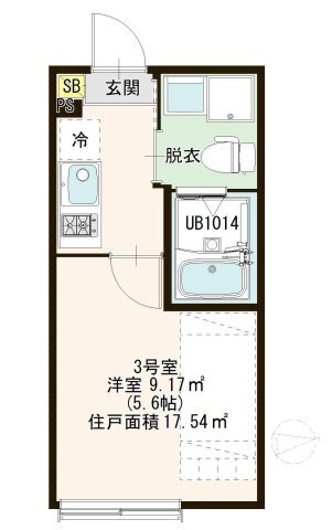 Ｈ＆Ｍ　ｖｉｌｌａ 1階 1K 賃貸物件詳細
