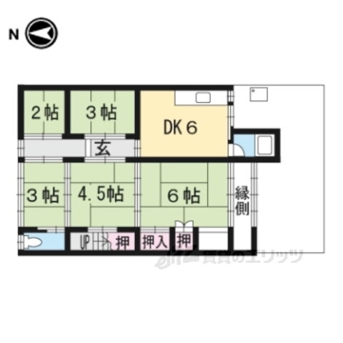京都府京都市山科区八軒屋敷町 追分駅 4DK 一戸建て 賃貸物件詳細