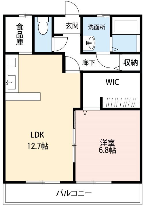 愛知県岡崎市上和田町字ヒソ畑 岡崎駅 1LDK マンション 賃貸物件詳細