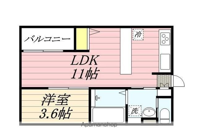 福岡県福岡市東区香椎駅東３ 香椎駅 1LDK アパート 賃貸物件詳細