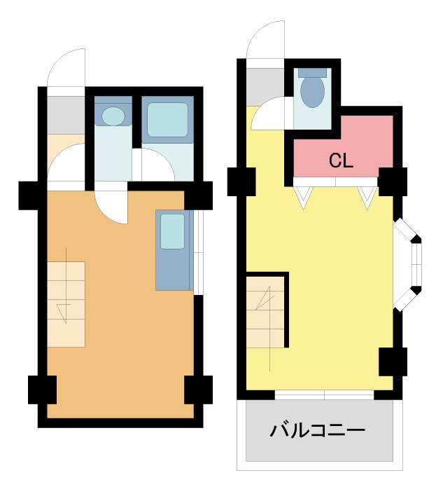ファミール壱番館 2階 1DK 賃貸物件詳細