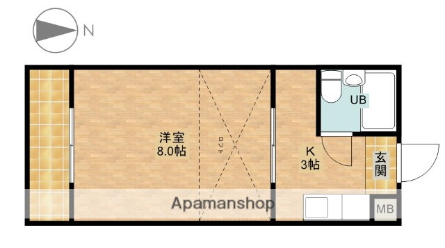 静岡県浜松市中央区西塚町 浜松駅 1K マンション 賃貸物件詳細