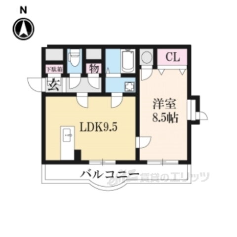 京都府京都市西京区大枝沓掛町 桂駅 1LDK マンション 賃貸物件詳細