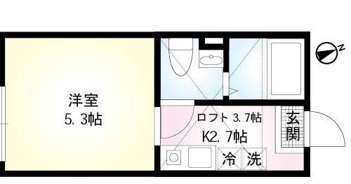 神奈川県横浜市港南区港南６ 港南中央駅 1K アパート 賃貸物件詳細