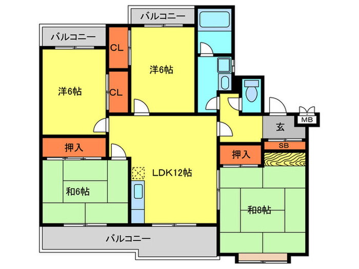 福岡県福岡市城南区南片江１ 福大前駅 4LDK マンション 賃貸物件詳細