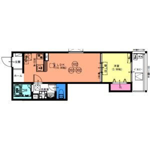 大阪府高石市羽衣１ 羽衣駅 1LDK アパート 賃貸物件詳細