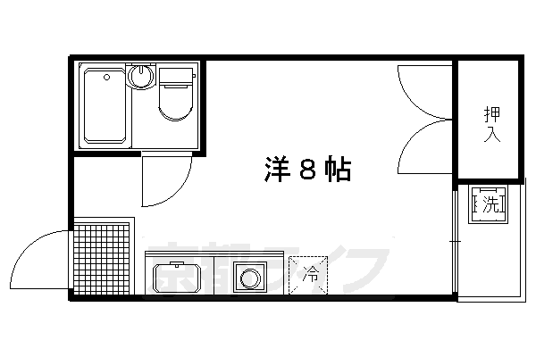 京都府京都市伏見区深草大亀谷内膳町 墨染駅 ワンルーム アパート 賃貸物件詳細