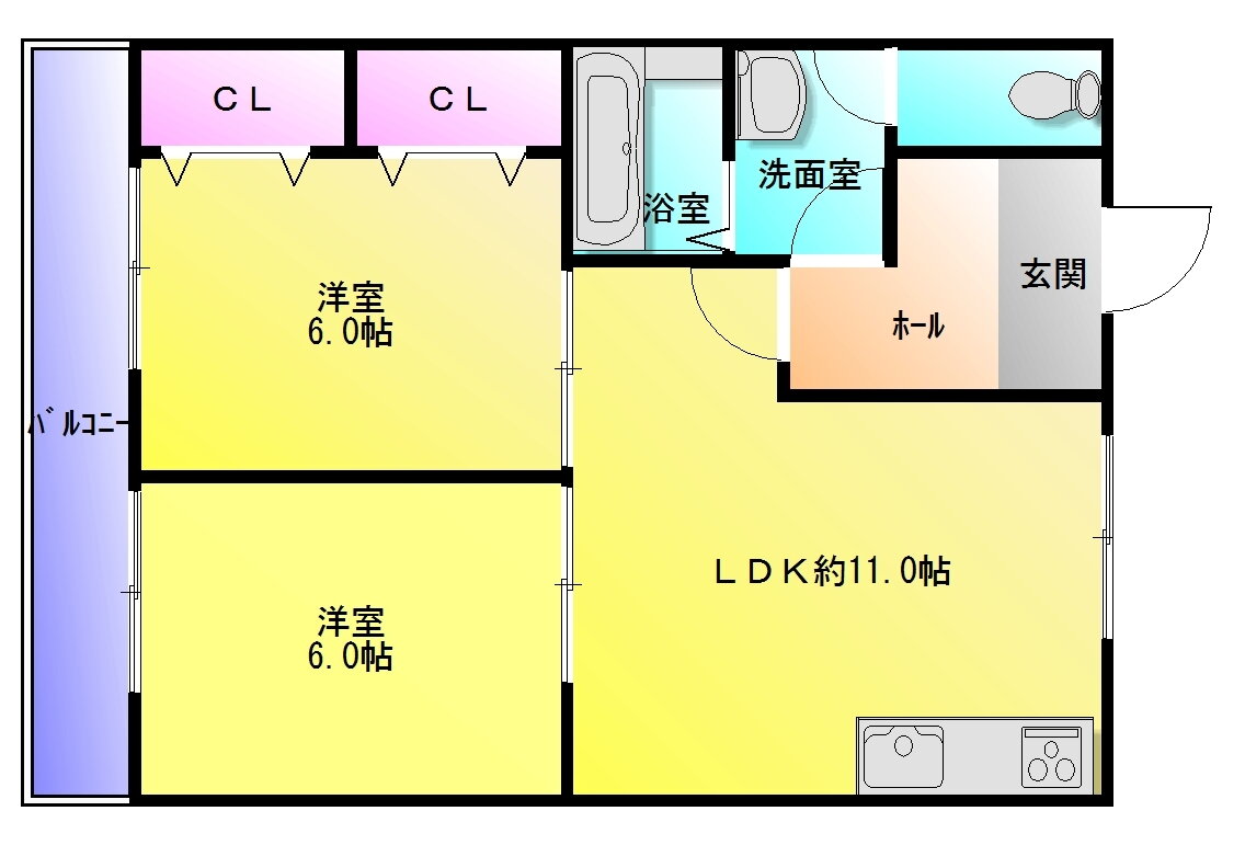 大阪府八尾市東本町３ 近鉄八尾駅 2LDK マンション 賃貸物件詳細