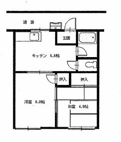 東京都福生市武蔵野台１ 福生駅 2DK アパート 賃貸物件詳細