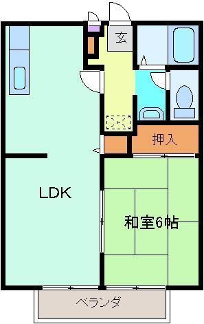 群馬県みどり市笠懸町阿左美 阿左美駅 1LDK アパート 賃貸物件詳細