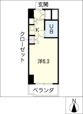 朝日プラザ名古屋ターミナルスクエア 3階 ワンルーム 賃貸物件詳細