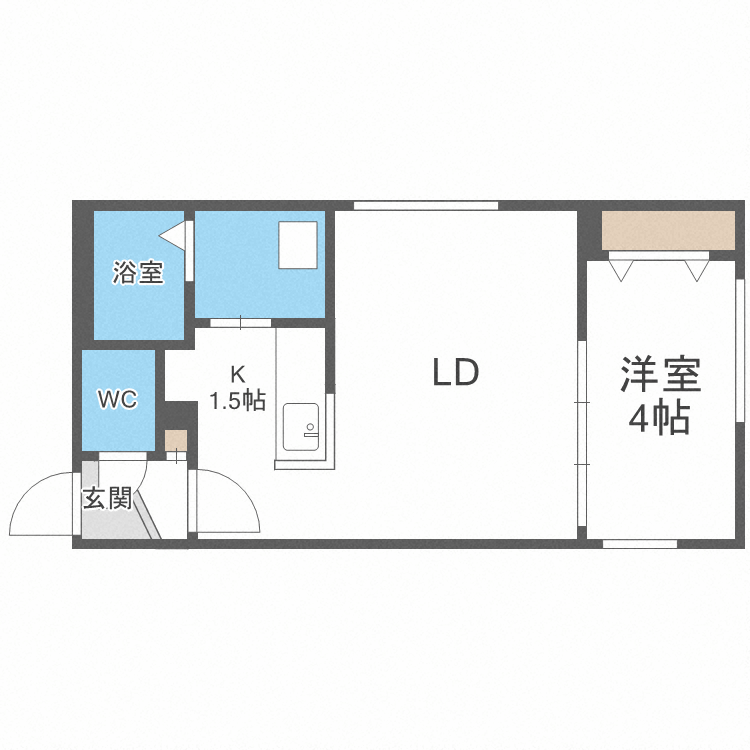 北海道札幌市中央区南五条東２ 豊水すすきの駅 1LDK マンション 賃貸物件詳細