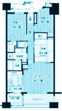 神奈川県横浜市神奈川区富家町 東神奈川駅 3SLDK マンション 賃貸物件詳細