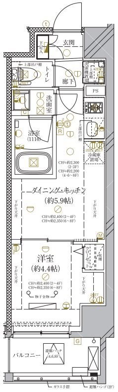 東京都大田区大森西２ 平和島駅 1DK マンション 賃貸物件詳細