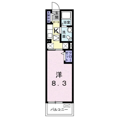 熊本県熊本市南区南高江１ 西熊本駅 1K マンション 賃貸物件詳細
