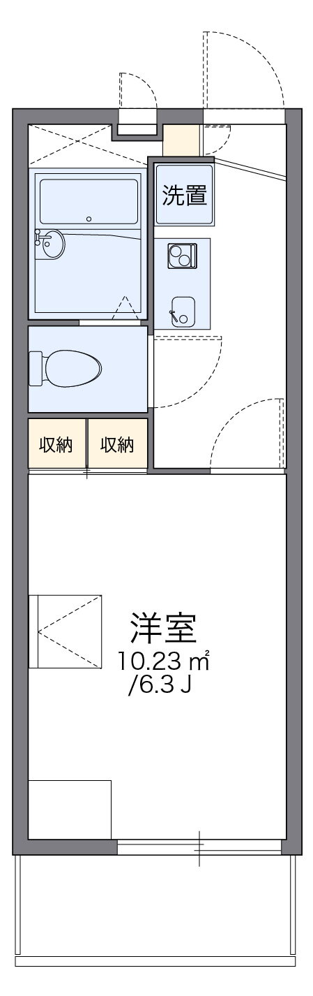 鹿児島県鹿児島市西千石町 加治屋町駅 1K マンション 賃貸物件詳細