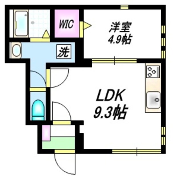 東京都世田谷区羽根木１ 東松原駅 1LDK アパート 賃貸物件詳細