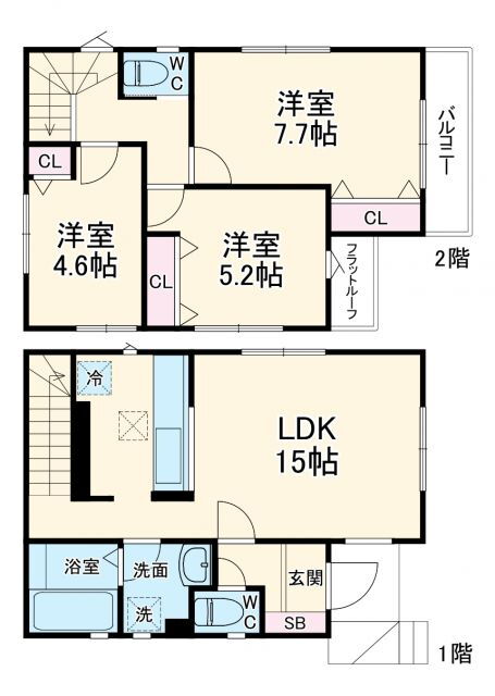 千葉県千葉市花見川区長作台２ 実籾駅 3LDK 一戸建て 賃貸物件詳細