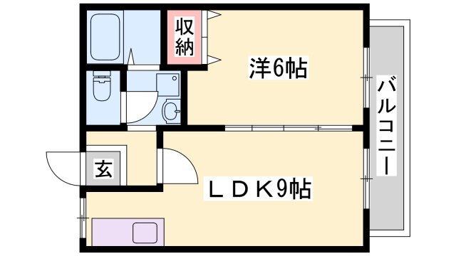 兵庫県姫路市香寺町田野 香呂駅 1LDK アパート 賃貸物件詳細