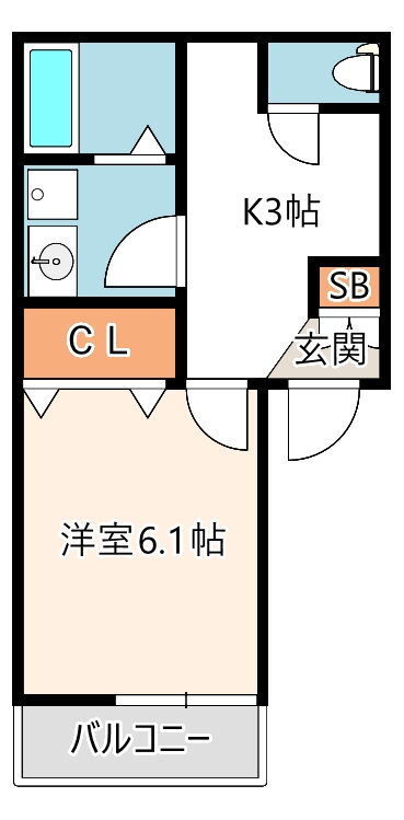 大阪府大阪市生野区勝山南１ 桃谷駅 1K アパート 賃貸物件詳細