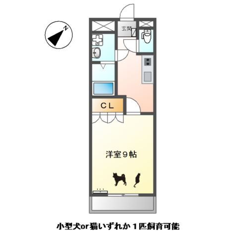 愛知県西春日井郡豊山町大字青山字東川 牛山駅 1K マンション 賃貸物件詳細
