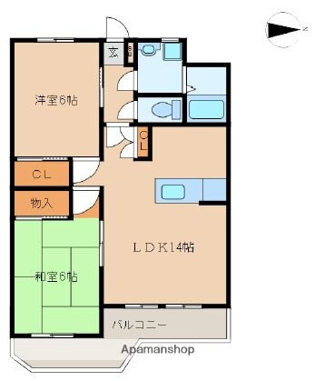 宮崎県宮崎市大塚町 南宮崎駅 2LDK マンション 賃貸物件詳細
