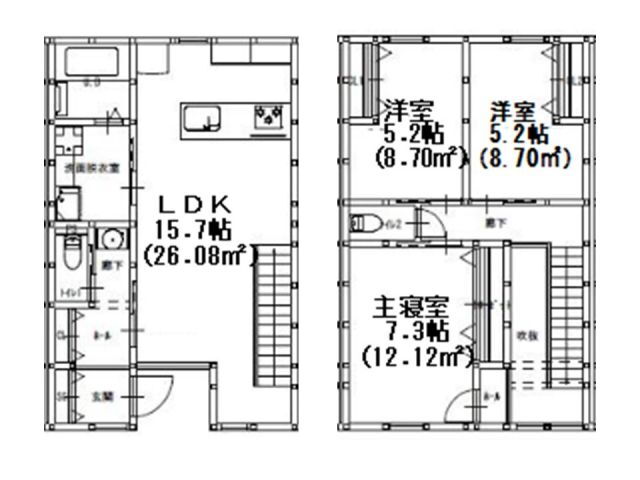 広島県福山市南蔵王町４ 福山駅 3LDK アパート 賃貸物件詳細
